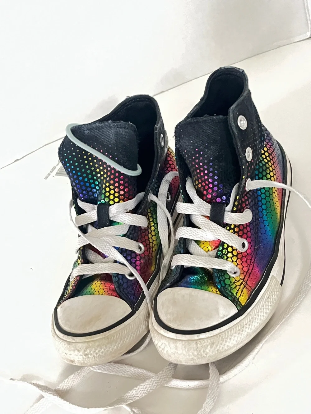 Kids high top converse size 13